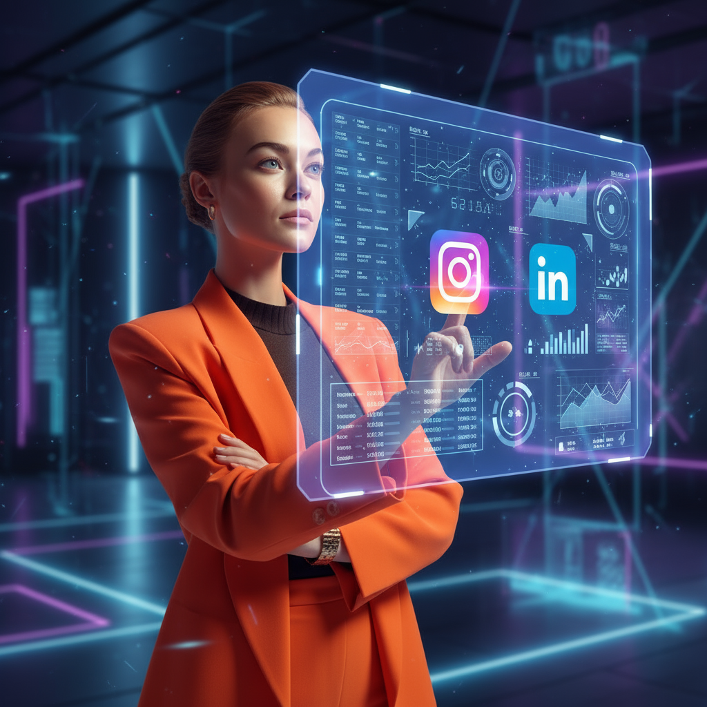 Gestión de redes sociales con contenido programado